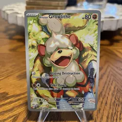 Pokemon Hisuian Growlithe 181/167 Sv06: Twilight Masquerade Holo - Image 1
