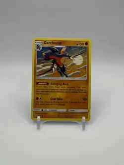 Pokemon TCG Garchomp S&M Unified Minds 114/236 Regular Rare Card NM - Image 1