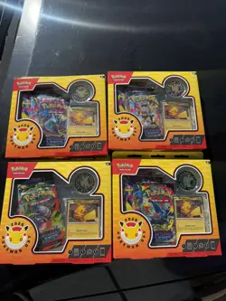 2026 Pokemon Day Collection - 30th Anniversary Promo Lot of 4 - Image 1