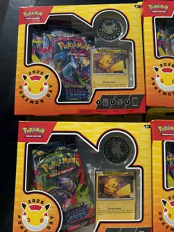 2026 Pokemon Day Collection - 30th Anniversary Promo Lot of 4 - Image 2