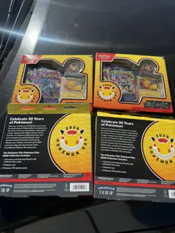 2026 Pokemon Day Collection - 30th Anniversary Promo Lot of 4 - Image 5
