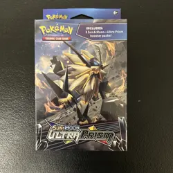 Pokemon TCG: Sun & Moon Ultra Prism Hanger Box New Factory Sealed - Image 1
