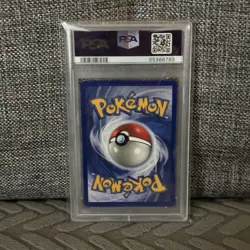 1999 POKEMON FOSSIL 1ST ED #56 TENTACOOL PSA 10 - Image 2