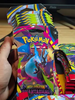 Lot of 24 Pokemon TCG Mega Evolution Phantasmal Flames Sleeved Booster Packs New - Image 2