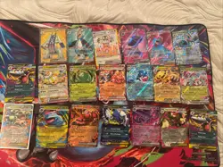 Pokemon TCG EX and full Art EX LOT OF 20 - Image 1