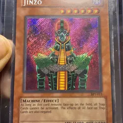 Yu-Gi-Oh TCG Jinzo BPT-011 Limited Edition Secret Rare Card HP - Image 2