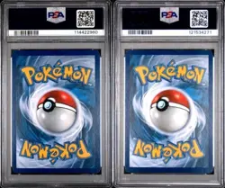 2015 POKEMON TEAM MAGMA'S GROUDON EX & TEAM AQUAS KYOGRE EX PSA 6 - Image 2