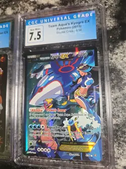 Pokemon TCG Team Aqua Kyogre Ex & Team Magma Groudon Ex Double Crisis ALT Art - Image 3
