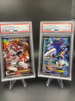 2015 Pokemon XY Double Crisis - Sequential Set - Magma’s Groudon + Aquas Kyogre - Image 1