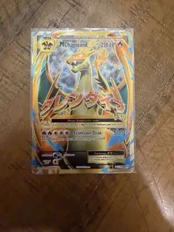 Pokemon TCG Mega M Charizard EX Evolutions Holo Full Art Ultra Rare Card 101/108 - Image 1