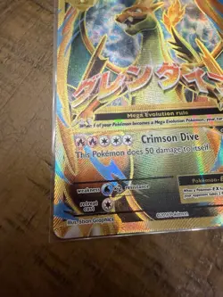 Pokemon TCG Mega M Charizard EX Evolutions Holo Full Art Ultra Rare Card 101/108 - Image 2
