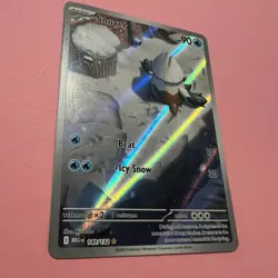 Snover 140/132 NM Illustration Rare Mega Evolution Pokemon Card English TCG - Image 3