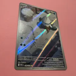 Snover 140/132 NM Illustration Rare Mega Evolution Pokemon Card English TCG En - Image 3