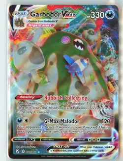 Garbodor VMAX 101/203 SWSH07: Evolving Skies - Pokemon TCG - Ultra Rare - Image 1