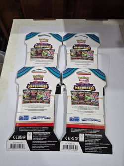 Pokemon TCG: Scarlet & Violet Twilight Masquerade Sleeved Booster Bundle 4 Packs - Image 2