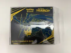 Pokemon EMPTY Team Up Elite Trainer Box ETB - Card Storage - Pikachu & Zekrom - Image 1