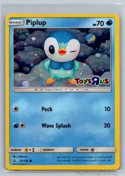 Piplup - (Toys R Us) Promo Miscellaneous Cards & Products 032/156 NM - Image 1