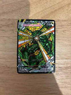 Pokemon Rayquaza VMAX Non-Holo Art Card - Near Mint - Image 1
