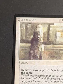 MTG Card - 1x Dust to Dust, The Dark - NM/LP - Vintage Magic The Gathering 1994 - Image 5