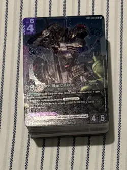 ST05 Iron Bloom Starter Deck BRICK ONLY Gundam Card Game English No Promo - Image 1