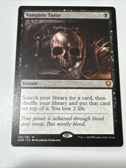 Pack Fresh Vampiric Tutor Commander Legends Regular - Image 1