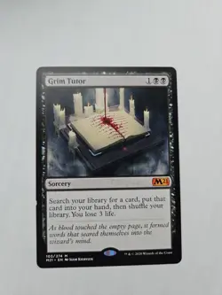 MTG Grim Tutor Core Set 2021 M21#103 Magic the Gathering - Image 1