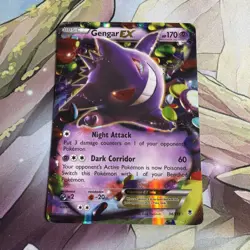 Pokemon TCG Gengar EX 34/119 Ultra Rare Holo, XY - Phantom Forces - Image 1