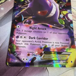 Pokemon TCG Gengar EX 34/119 Ultra Rare Holo, XY - Phantom Forces - Image 2
