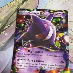 Pokemon TCG Gengar EX 34/119 Ultra Rare Holo, XY - Phantom Forces - Image 5