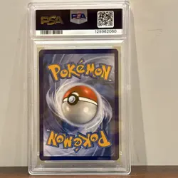 Pokemon Ash's Pikachu SM Black Star Promo SM108 English Regular PSA 8 - Image 2
