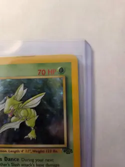 Pokemon TCG Scyther 10/64 Jungle 1st Edition Holo Rare Lightly Played - Image 3