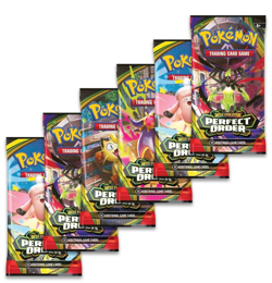 Pokemon TCG: Mega Evolution-Perfect Order Booster Bundle (6 Packs) - PRESALE - Image 2