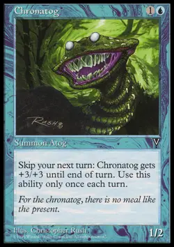 MTG Magic the Gathering Chronatog (28/167) Visions LP - Image 1