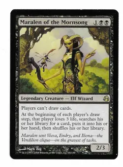 MTG Maralen of the Mornsong X1 Morningtide edition rare - Image 1