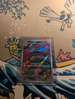 Pokemon Gloom Card 109/108 Sv3: Ruler of the Black Flame Holo Japanese Edition - Image 2