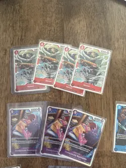 One Piece SR Bulk Sale 45 English Cards. - Image 3