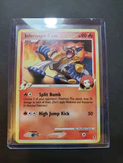 Infernape 43/111 2009 Rising Rivals Pokemon Card - Image 1