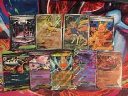 Pokemon Illustration Rare/ Ultra Rare Card Lot of 9 Scarlet Violet TCG Near Mint - Image 1