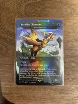 Paradise Chocobo - Birds of Paradise 483 ( Holo ) - Final Fantasy Magic The Gath - Image 1