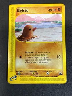 Diglett 50/144 Skyridge Regular Pokemon S33 - Image 1