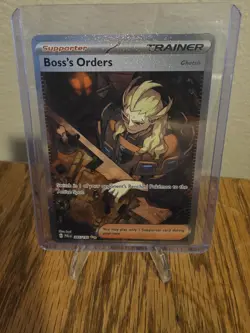 Pokemon Paldea Evolved Boss's Orders 265/193 - Image 1