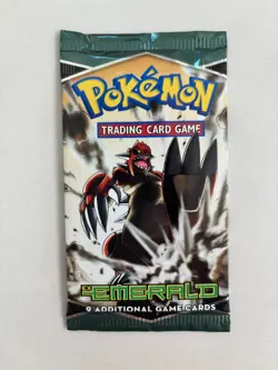 Pokemon EX Emerald Booster Pack Groudon Art Factory Sealed Brand New English TCG - Image 1