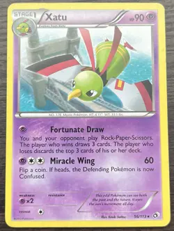 Xatu 56/113 Pokemon TCG Black & White Legendary Treasures Rare LP - Image 1