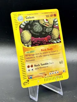 Golem 14/165 Holo Pokemon Expedition 2002 Wotc Vintage NM - Image 1