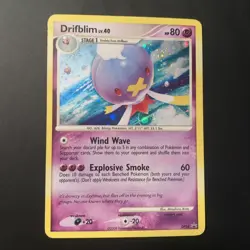 Drifblim - DP34 - Diamond & Pearl Promo - Holo - Pokemon TCG 2008 MP SWIRL - Image 1