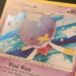 Drifblim - DP34 - Diamond & Pearl Promo - Holo - Pokemon TCG 2008 MP SWIRL - Image 3