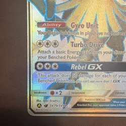 Pokemon TCG Silvally GX SV79/SV94 Hidden Fates Shiny Vault Full Art Holo Rare - Image 3