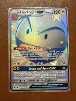 2019 Pokemon SM Hidden Fates Electrode GX Shiny Vault Rare #SV57/SV94 - Image 1