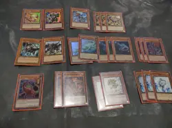 YU-GI-OH DINOSAUR DECK WITH SLEEVES - Image 1