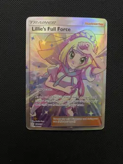 Lillie's Full Force (Full Art) 230/236 Sm-Cosmic Eclipse Holo Hp/Damaged - Image 1